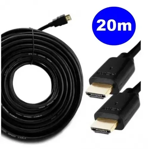 Cabo Hdmi x Hdmi 1.4 20 Metros 20m Full Hd Tv 3d