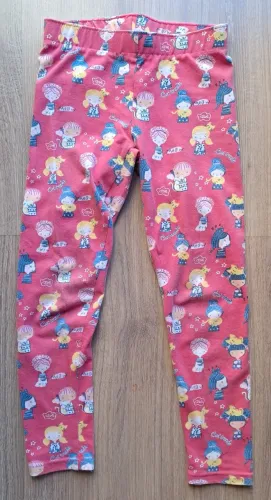Calça vermelha estampada - TAMANHO 6 ANOS - ALPHABETO
