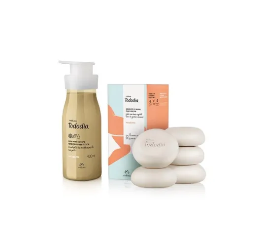 Kit Natura Tododia Macadâmia - Hidratação e Cuidado