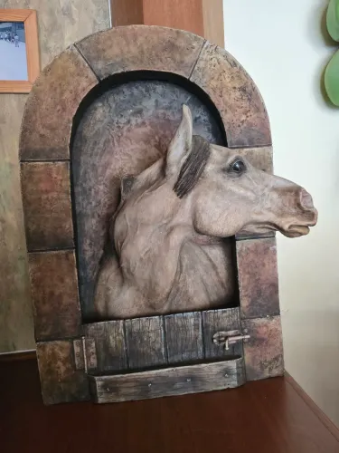 Cavalo enfeite sofisticado