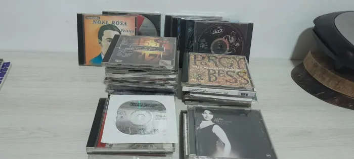 Cds jazz e músicas clássicas 35 unidades por 45,00,00 