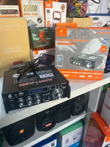 Amplificador BLUETOOTH PROMOÇÃO