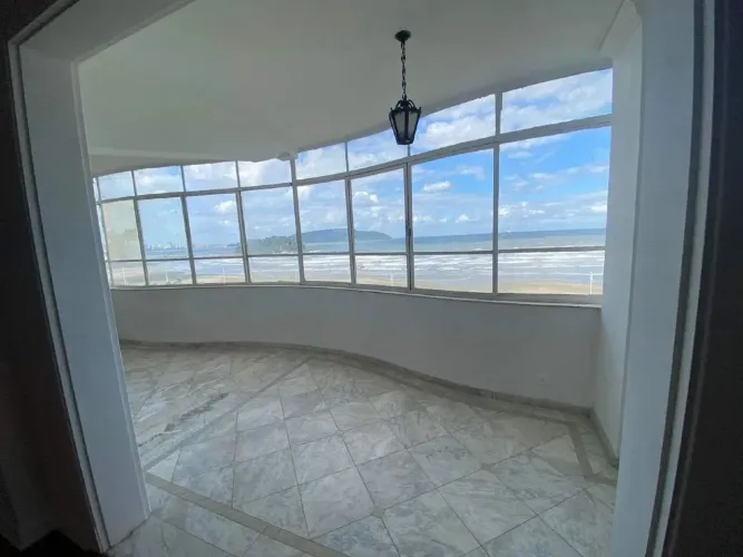 Apartamento Frente Mar 6 Dormitórios 1 vaga no Itararé andar alto