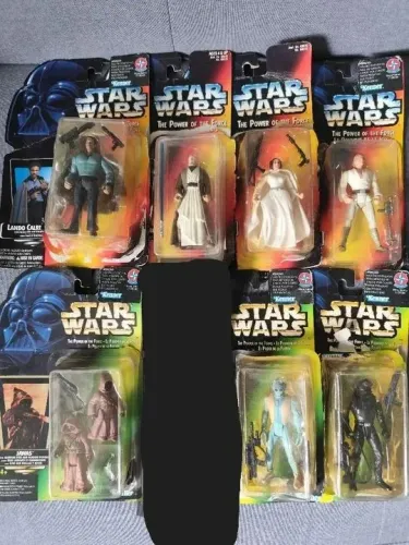 Lote Star Wars Estrela/Kenner The Power of the Force