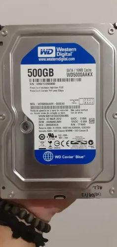 HD WD 500 GB Blue