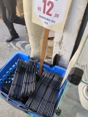 Cabide novo kit com 10 unidades