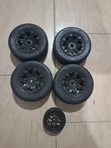 Rc Automodelo Rodas 1/5 sextavado 24mm