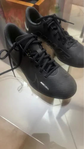 Chuteira Nike Mercurial Preta 33 Campo