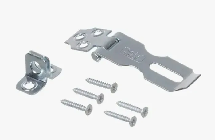 Porta cadeado zincado 2pol - Metalvi