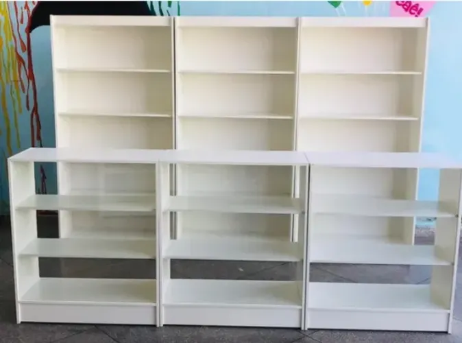 PRATELEIRAS + BALCÕES VITRINE - KIT COMPLETO 