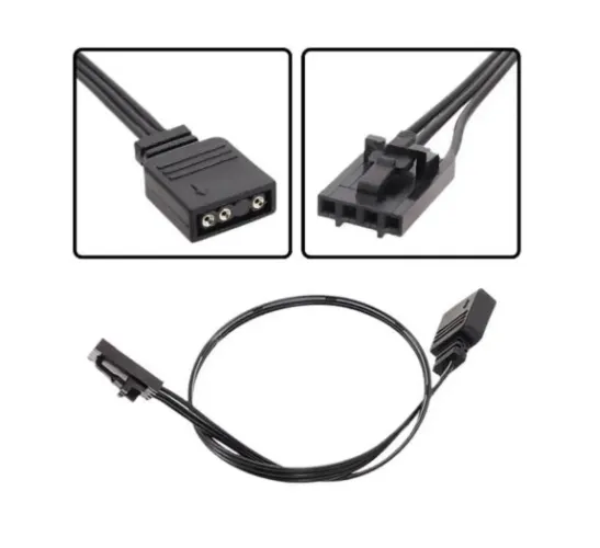 Cabo Adaptador RGB para ARGB (4 Pinos 5V)