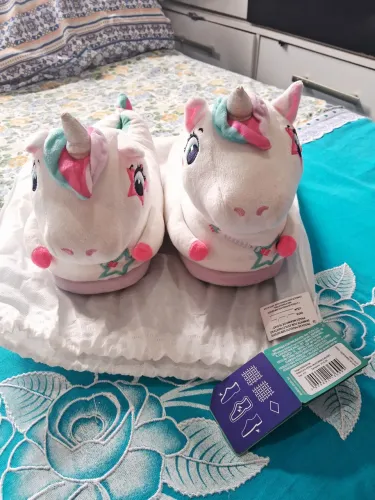 Pantufa Unicórnio punket - Conforto e Estilo!