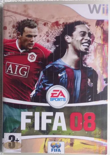 Kit Jogos Wii - Fifa 08, Smack Down Vs Raw, Link Crossbow Training