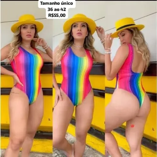 Body Rainbow  lindo e maravilhoso 