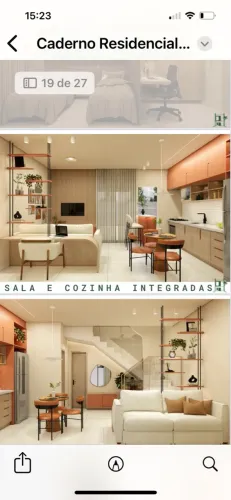 Sobrados 2 quartos sendo 2 suítes 