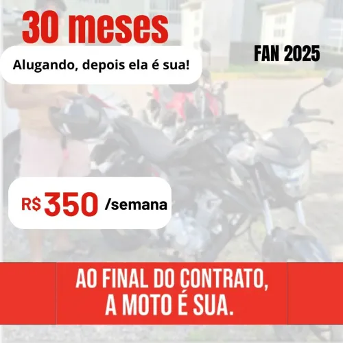 ALUGUEL DE FAN 0Km 2025 COM TRANSFERÊNCIA DE PROPRIEDADE NO FINAL DO CONTRATO 