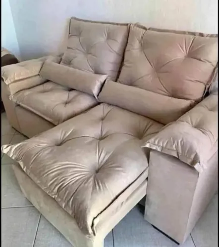 Sofá Retrátil e Reclinável Tunísia 2 metros 