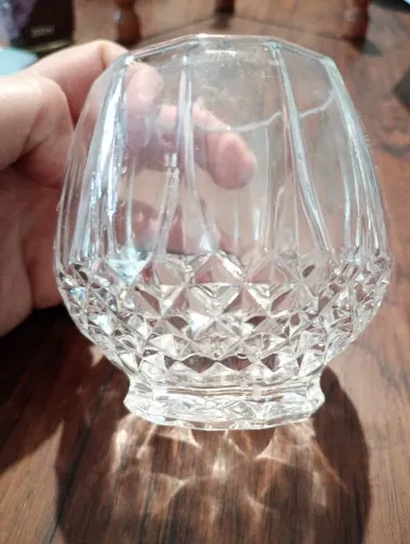 Porta Velas de Cristal