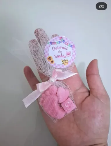 Lembrancinha Chá de Bebê/Fraldas sabonete 