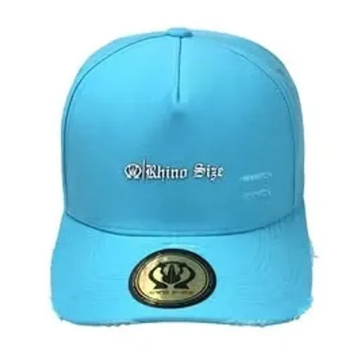 Boné Trucker Rhino Size Gangster aba curva Azul