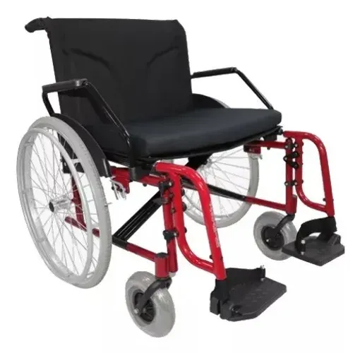 Cadeira de Rodas Big S Jaguaribe Até 180 kg