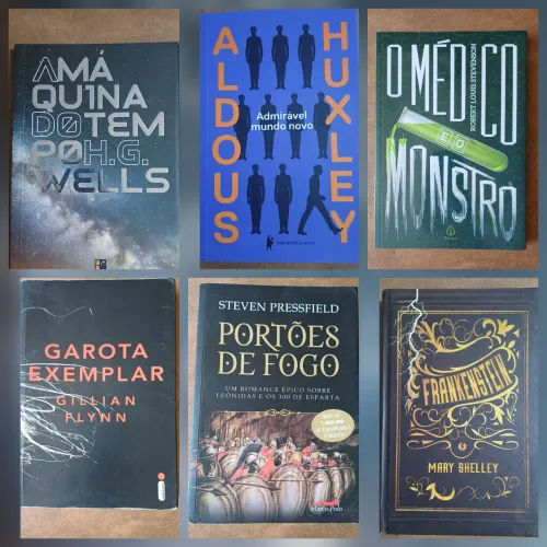 Leve 6 livros por R$65