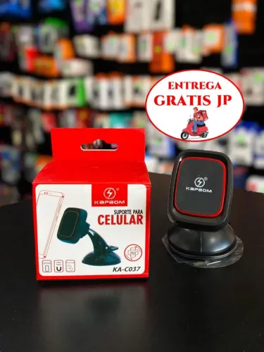 SUPORTE DE CELULAR VEICULAR PAINEL MAGNÉTICO KAPBOM KA-C037