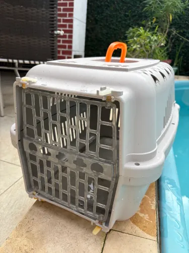 Casa para transporte de cães e gatos 