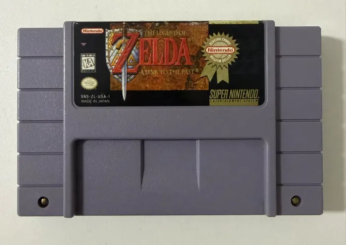 Zelda A link to the past Snes Milion Seller