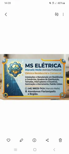 ELETRICISTA NÃO COBRA TAXA