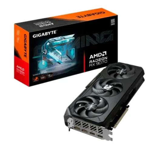 Gigabyte RX 9070 Gaming AMD Radeon, 16GB | RX9070 16 Gb - LACRADA