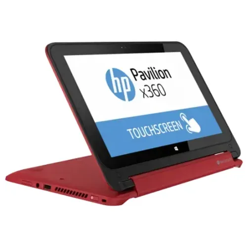 Notebook HP x360 vermelho 