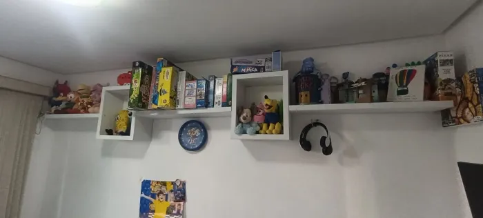 Pranchas e nichos para quarto!