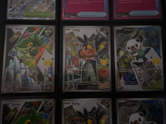 Parceiros iniciais serie 2 - Cartas unova starter