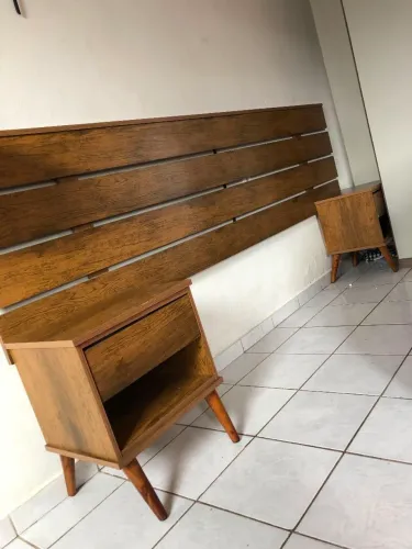 Gelius cabeceira Box casal Roma