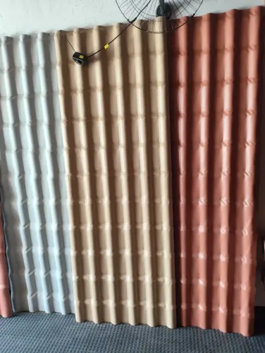 TELHAS PVC MODELO PLAN VARIAS CORES