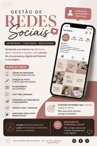 Gestão de redes sociais / Social midia 