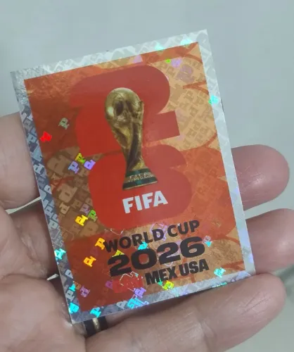 Figurinha da Copa 2026 (vermelha)