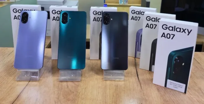 Celular Samsung a07 128GB 04GB RAM Preto Roxo Verde + Entrega Grátis 