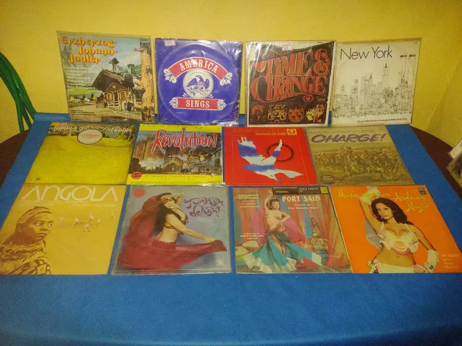 Música dos Países e Épocas LP Disco de Vinil, vários.