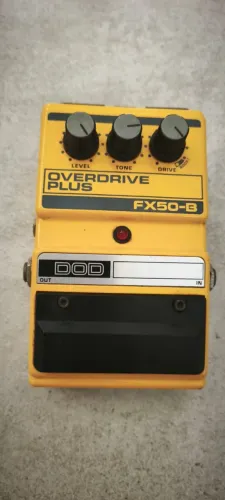 Pedal DOD FX50-B Overdrive Plus Vintage Made in USA / Overdrive Clássico