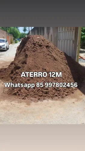 Promoção! Entrego ATERRO LIMPO 12m em Fortaleza 