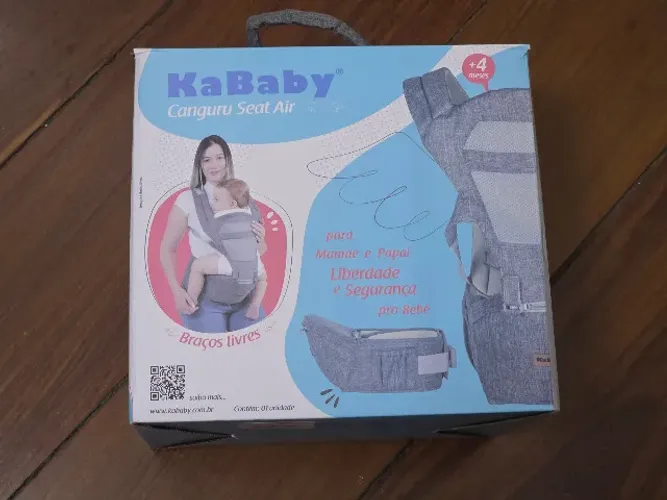 Canguru de bebê KaBaby - Praticamente novo, sem uso