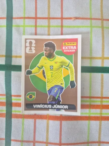 Figurinha Vinicius jr bronze