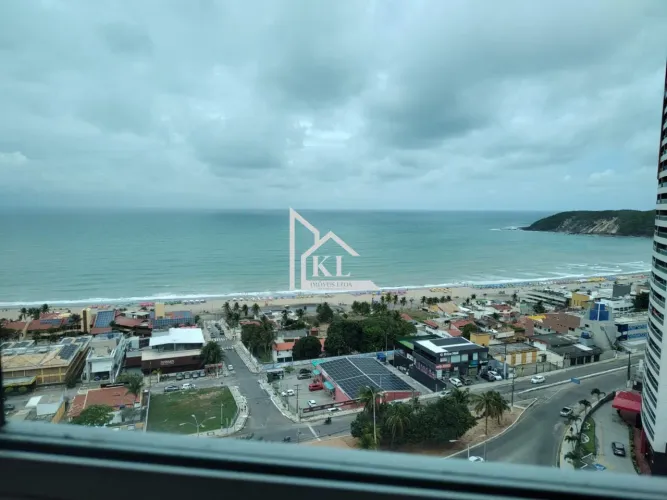 Apartamento Mobiliado com Vista para o Mar no Curva do Vento Residence - 2 Quartos e Suíte
