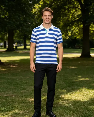 camisa Polo Hugo Boss Listrada G