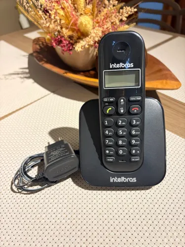 Telefone sem fio Intelbras - preto