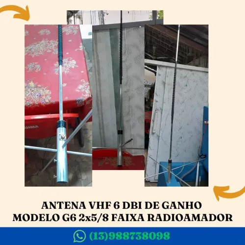 Antena VHF modelo G6