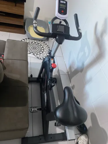 BICICLETA ERGOMÉTRICA ODIN FIT PARA SPINNING MECÂNICA RODA DE INÉRCIA 8KG PACE3000