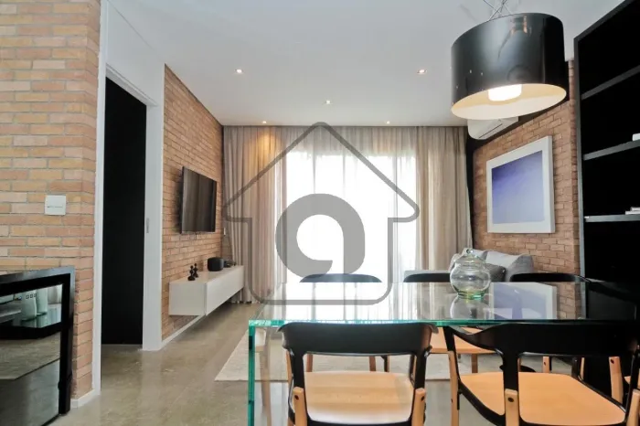 Apartamento para locação na Vila Nova Conceição, São Paulo-SP: 1 quarto, 1 suíte, 1 sala,